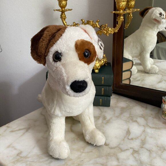 Vintage Wishbone Puppy Dog Jack Russell Plush Stuffed Animal 1996 Toy TV Show - Picture 1 of 6
